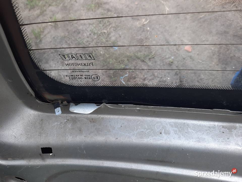 Szyba tył tylna Fiat Seicento małopolskie Przyborów