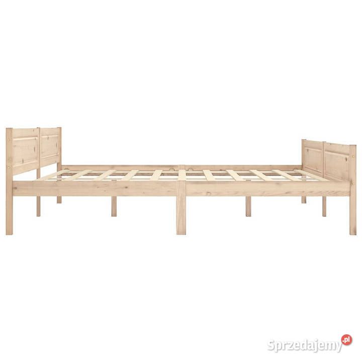 Rama łóżka z litego drewna sosnowego 200 x 200 mazowieckie Warszawa