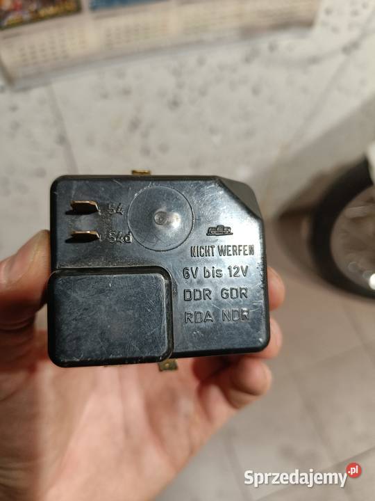 Wartburg 353 kołpaki 2 i włącznik wycieraczek Zalasewo