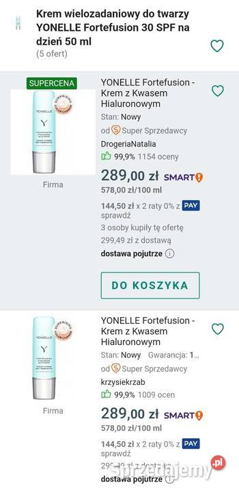 Krem YONELLE 50 ml Bielsko-Biała