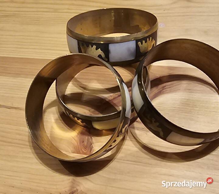 Vintage Bransolety z 80 lat XX w z Indii na Bransoletki Katowice