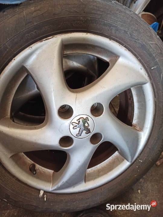 Felgi aluminiowe peugeot 206 komplet Rybnik