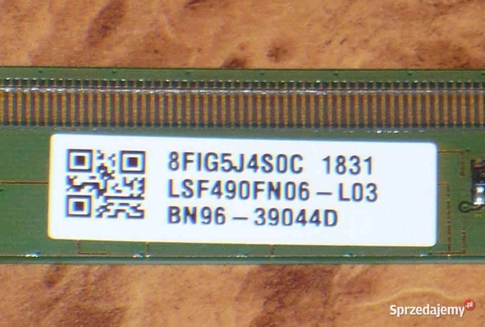 Płytki matrycy CYNN049HGLV2H TV Samsung Samsung