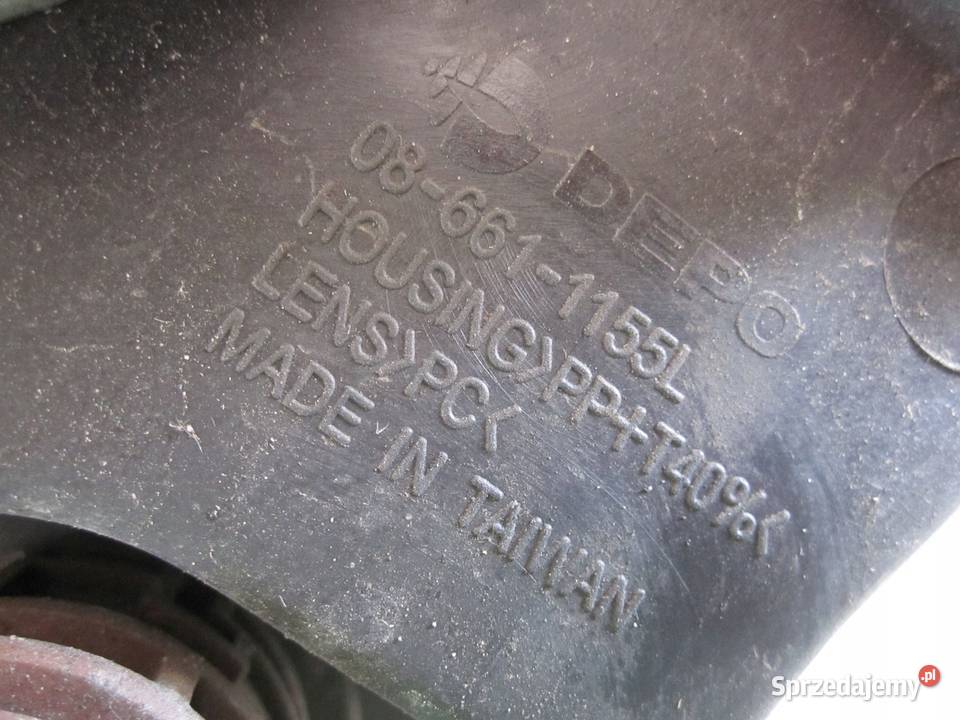 FIAT 500 09r lampa lewa przód 086611155L ANGLIK Lampy przednie Kielce