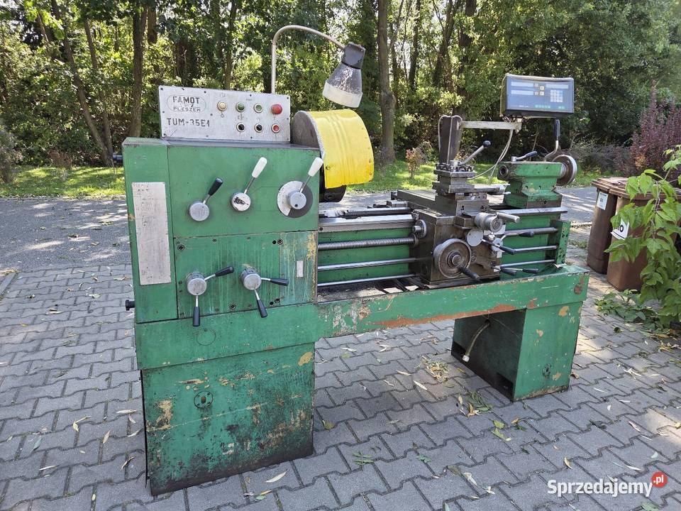 TokarkaTum 35 E1 odczyt liniał bison Famot Pozostałe wielkopolskie Kępno sprzedam