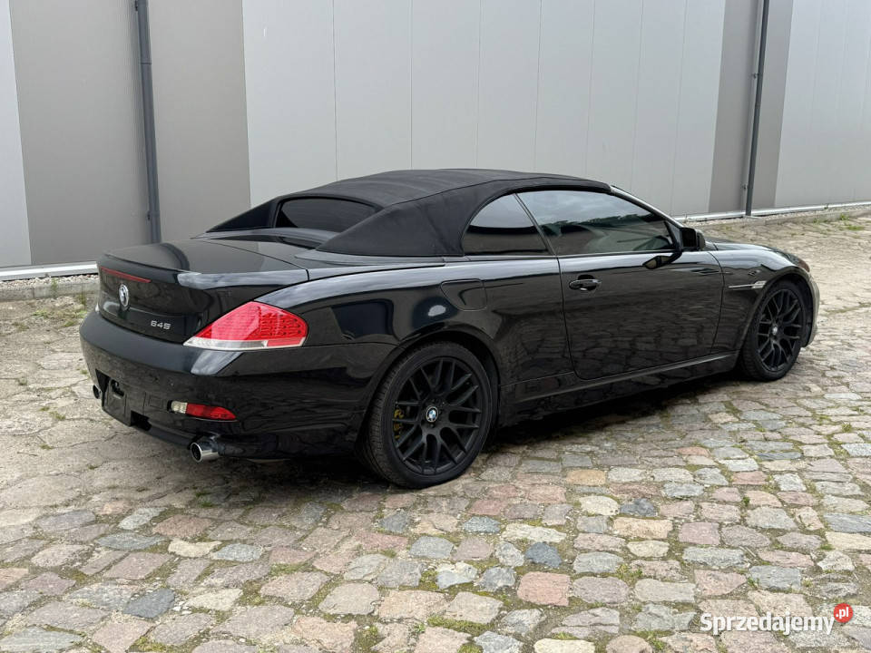 BMW 645 Bmw 645 Cabrio 44 v8 325 Automat światła przeciwmgielne Koszalin sprzedam
