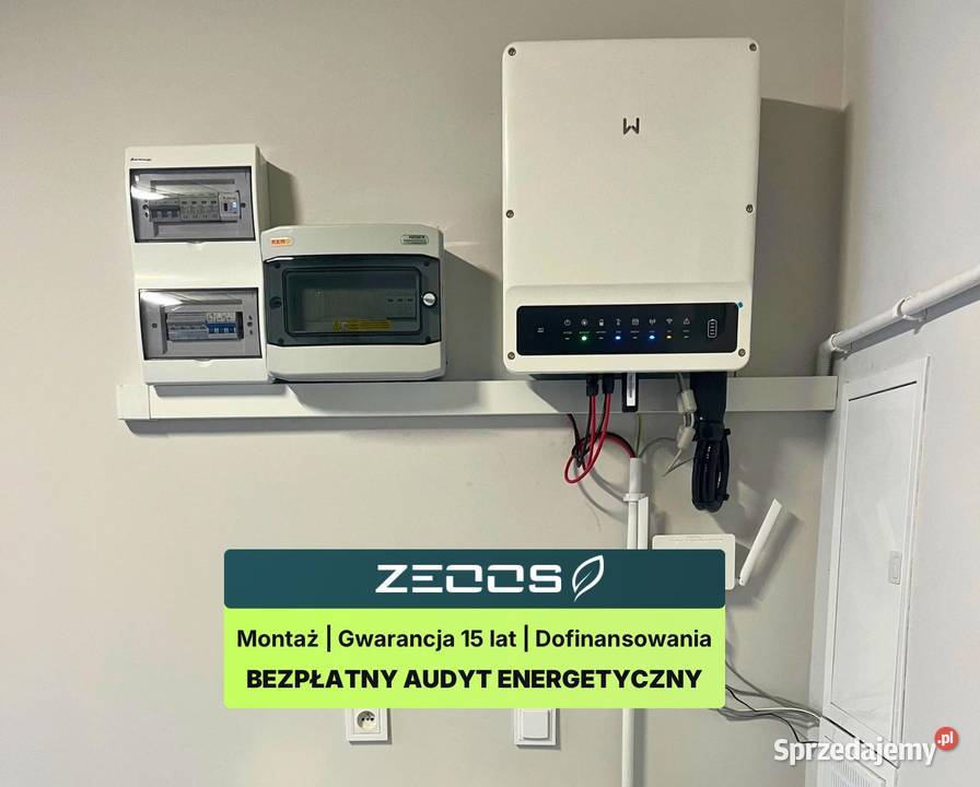 MAGAZYN ENERGII 1012kWh FOTOWOLTAIKA POMPA Łódź