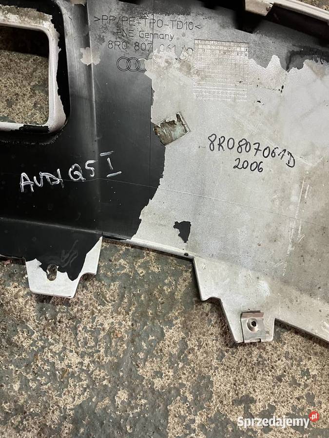 Audi Q5 dokładka zderzaka przód 2006r spoiler Kłodzko