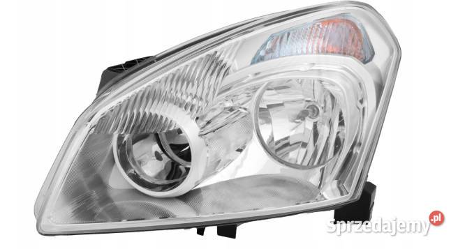 Nissan Qashqai 0710 Reflektor przedni lampa Lampy przednie łódzkie Łódź