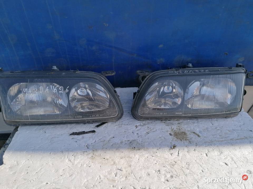 Lampy Przód Kpl Mazda 626 Wisznice sprzedam