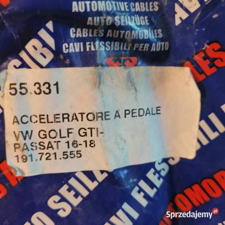 Linka gazu Volkswagen Golf GtiPassat 1618 osobowe Poznań