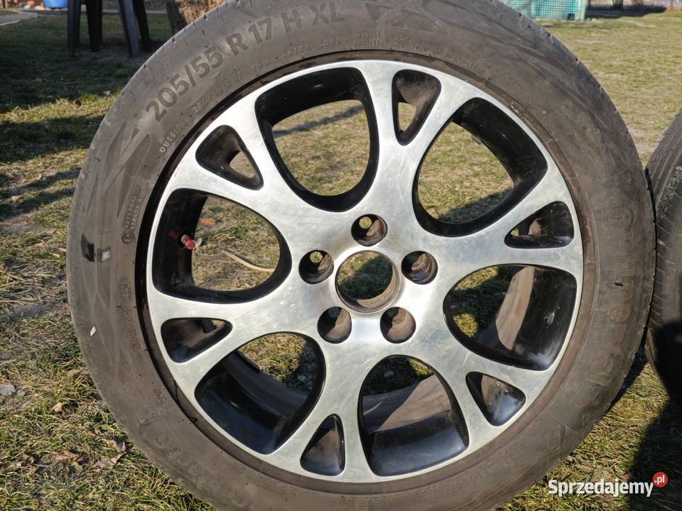 Koła letnie 17 5x1443 Continental 205x55 Kaski