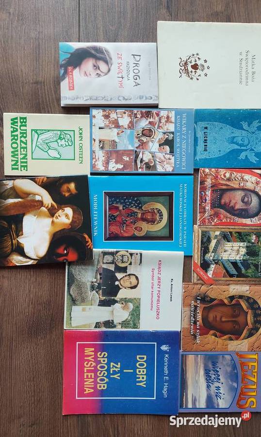 Sprzedam książki o tematyce religijnej Łódź