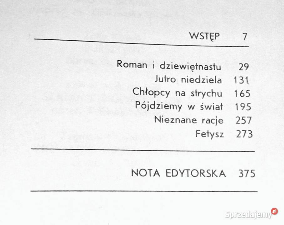 Roman i dziewiętnastu i inne utwory Zofia Chełm