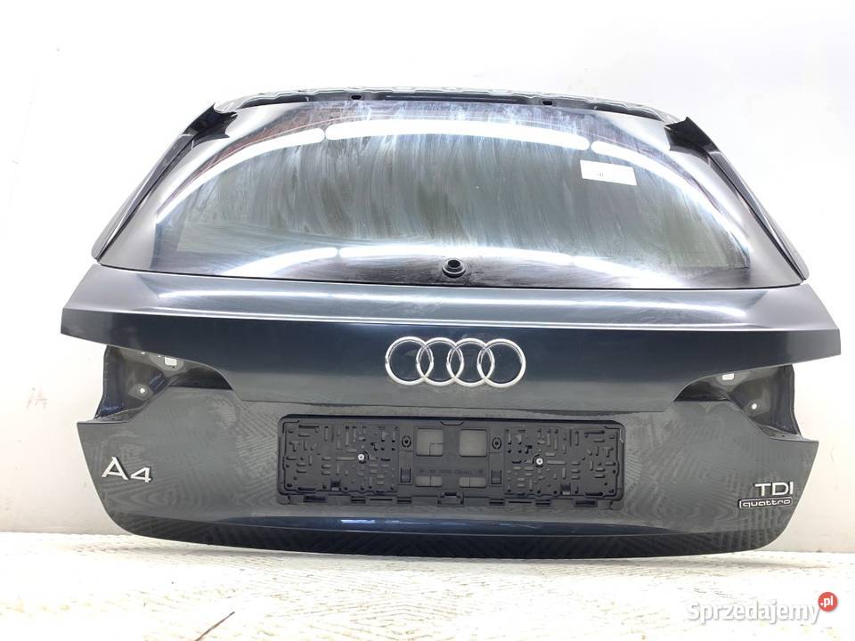 KLAPA TYŁ AUDI A4 B9 Kombi Manhattan Grau osobowe