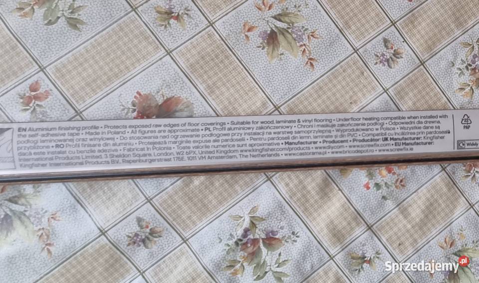 Profil aluminiowy zakończeniowy GoodHome Zabrze