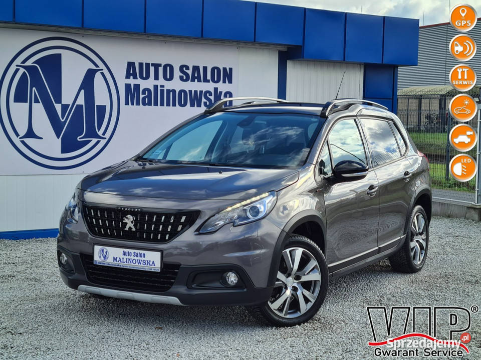 Peugeot 2008 GTLine SzklanyDach Navi PDC Grip wielkopolskie Wągrowiec