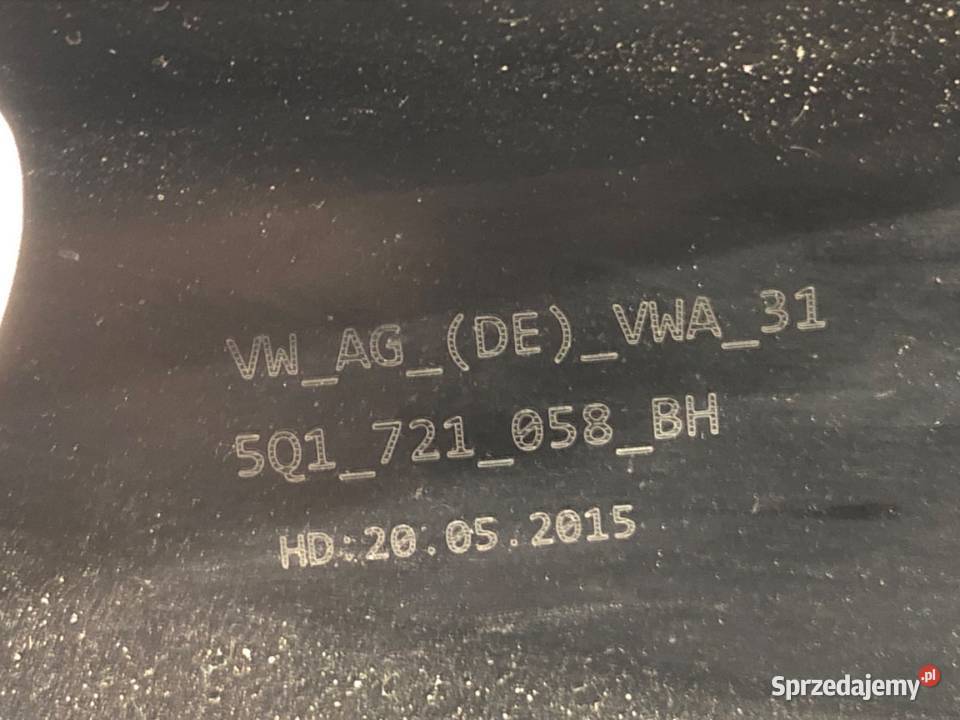 PEDAŁY MANUAL VW GOLF VII 5Q1721058BH 16 110