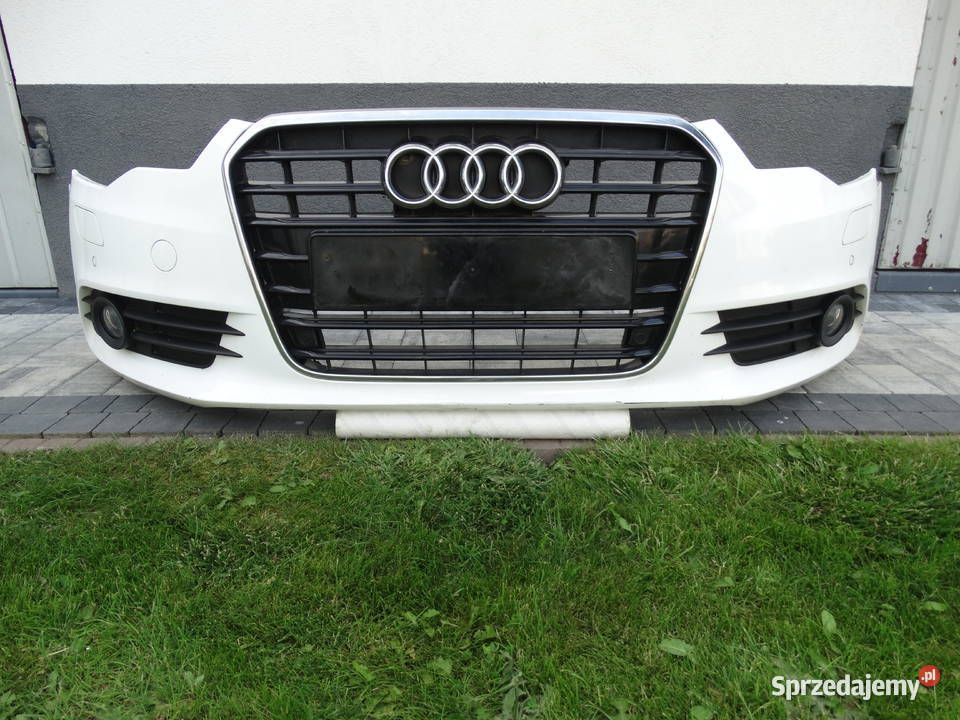 AUDI A6 C7 20112014 ZDERZAK PRZEDNI PRZÓD PDC Zderzaki Łosieniec