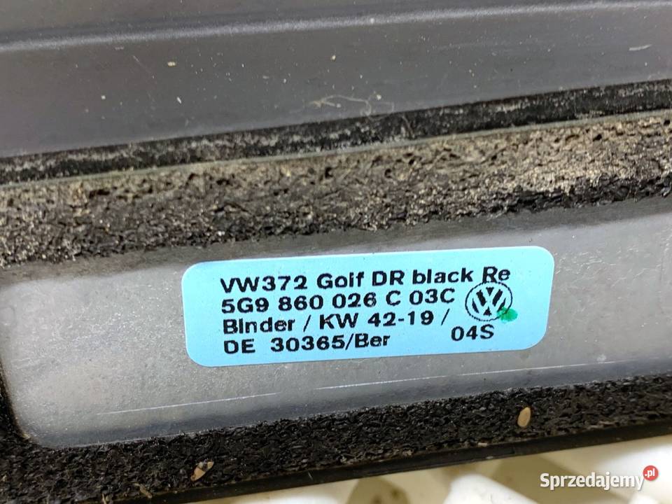 RELINGI DACHOWE KOMPLET VW GOLF VII Kombi sprzedam