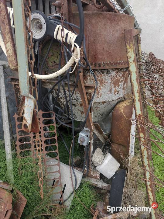 Betoniarka budowlana duża dwie sztuki mieszadlo Tomaszów Mazowiecki