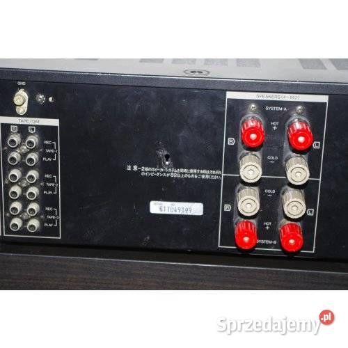Sansui AU607 Początek Legendy Alpha Japoński Wzmacniacze i pokrewne