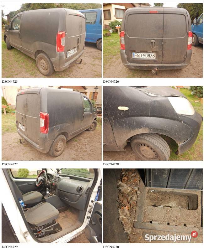 Peugeot Bipper HDI MR08 E4 17 t Peugeot Gorzów Wielkopolski