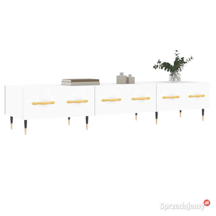 Szafka pod TV biała 150x36x30 materiał Warszawa sprzedam