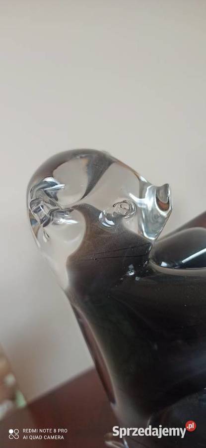 Unikatowa Vintage FM Art szkło Ronneby Szwecja Gdańsk sprzedam