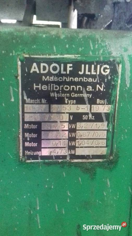 Termoformierka próżniowa Illig SB53 b1 łódzkie Łódź