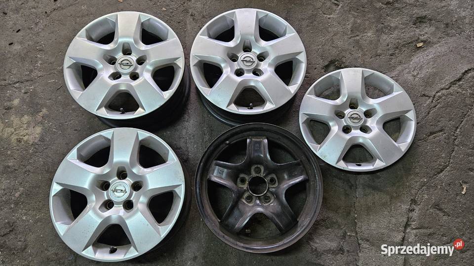 Felgi strukturalne 16 kołpki Opel Vectra C Astra Szczecin