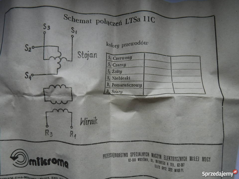 LTSa 11C Mikroma 126V 2500Hz transformator Szydłowiec sprzedam