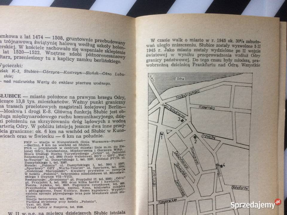 3703 Przewodnik Pojezierze Lubuskie Antykwariat