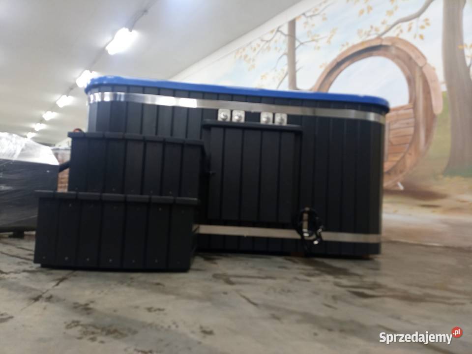 Jacuzzi Ogrodowe Gorąca Beczka Kwadratowa Balia Architektura ogrodowa Krotoszyn
