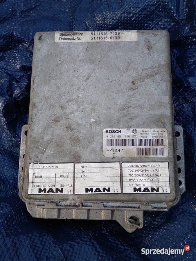 MAN F2000 komputer sterownik silnika 0281001346 Strzelce Krajeńskie