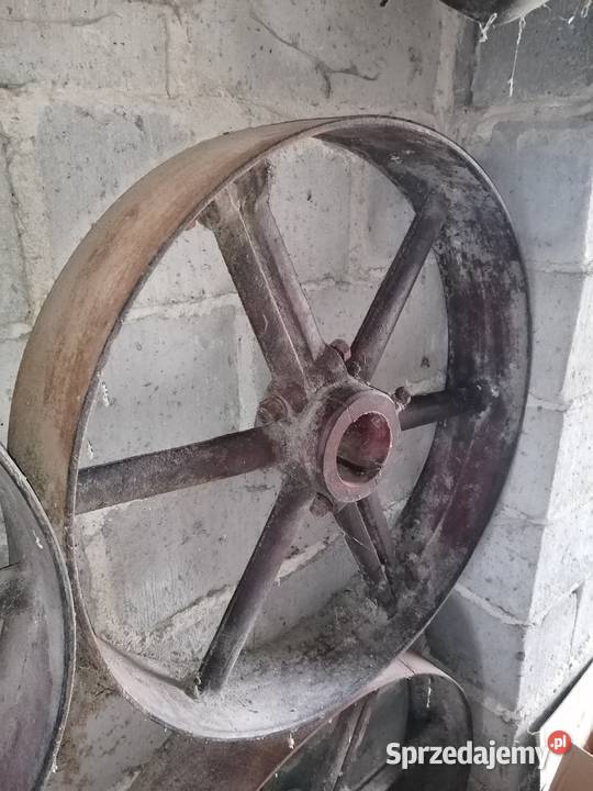 Koło pasowe na pas płaski średnica 70 x 9 Produkcja Ruda Pilczycka