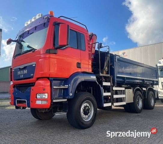 TGS WYWROTKA 6x6 z dzwigiem 1200kg