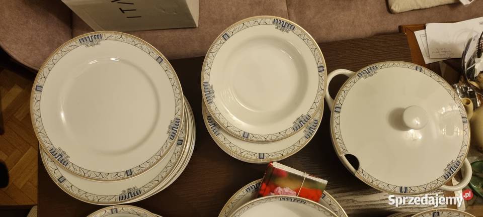 Serwis obiadowy porcelanowy 12 osób Karolina mazowieckie Warszawa sprzedam