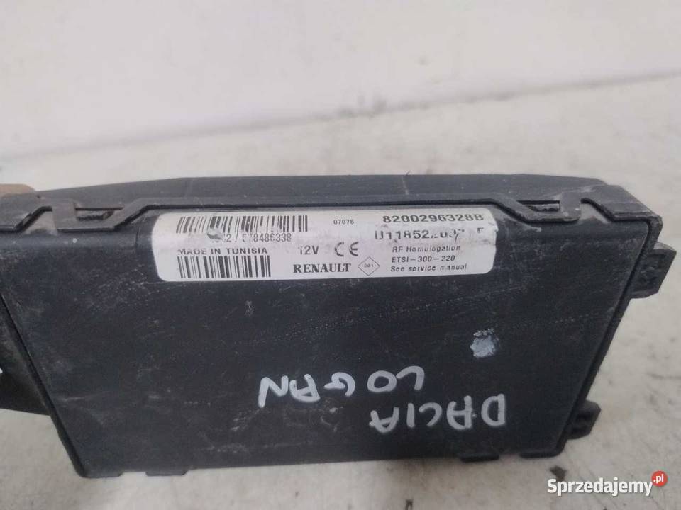 SKRZYNKA MODUŁ BSI DACIA LOGAN 8200296328B