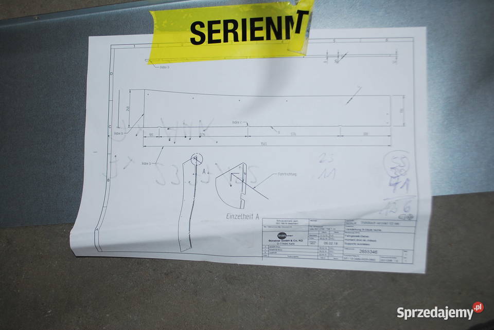 ŁĄCZNIKI KABINY Z ZABUDOWĄ KAMPER BUERSTNER FIAT mazowieckie Grzebowilk