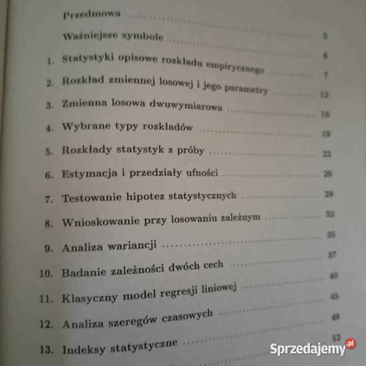 Statystyka podręczniki akademickie księgarnia Warszawa