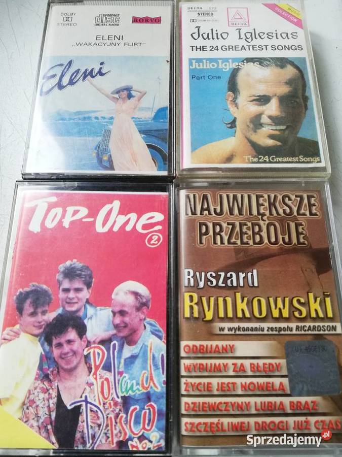 Kasety magnetofonowe z przebojami z lat Łódź