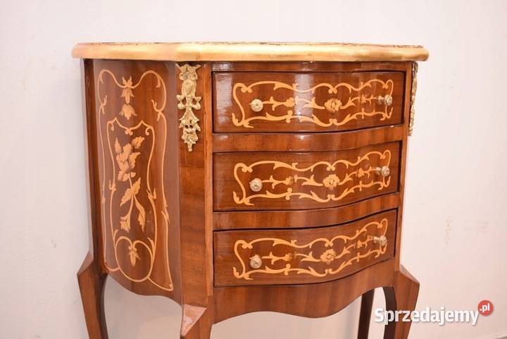 Drewniany Stolik Komoda Nakastlik Szafka 3 Kraków
