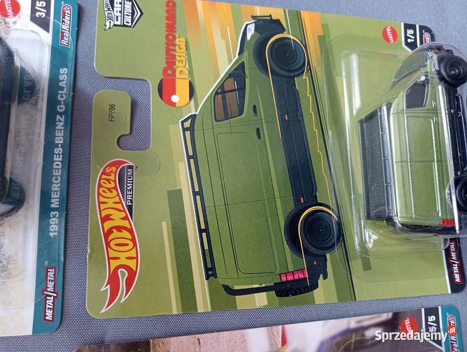 Hot Wheels Premium 4 X MercedesBenz zestaw Jaworzno
