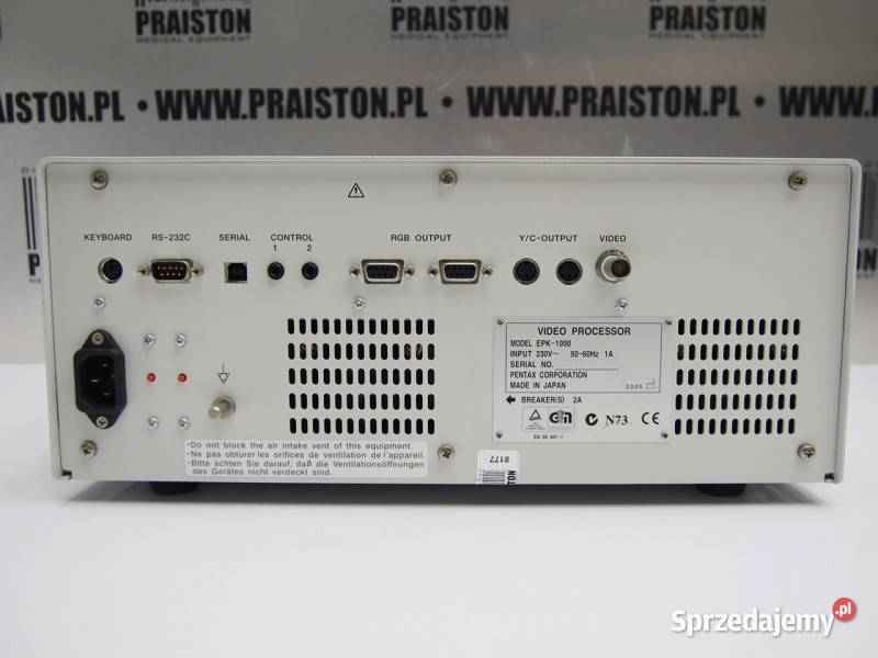 Wideoprocesor obrazu ze źródłem światła PENTAX Leszno