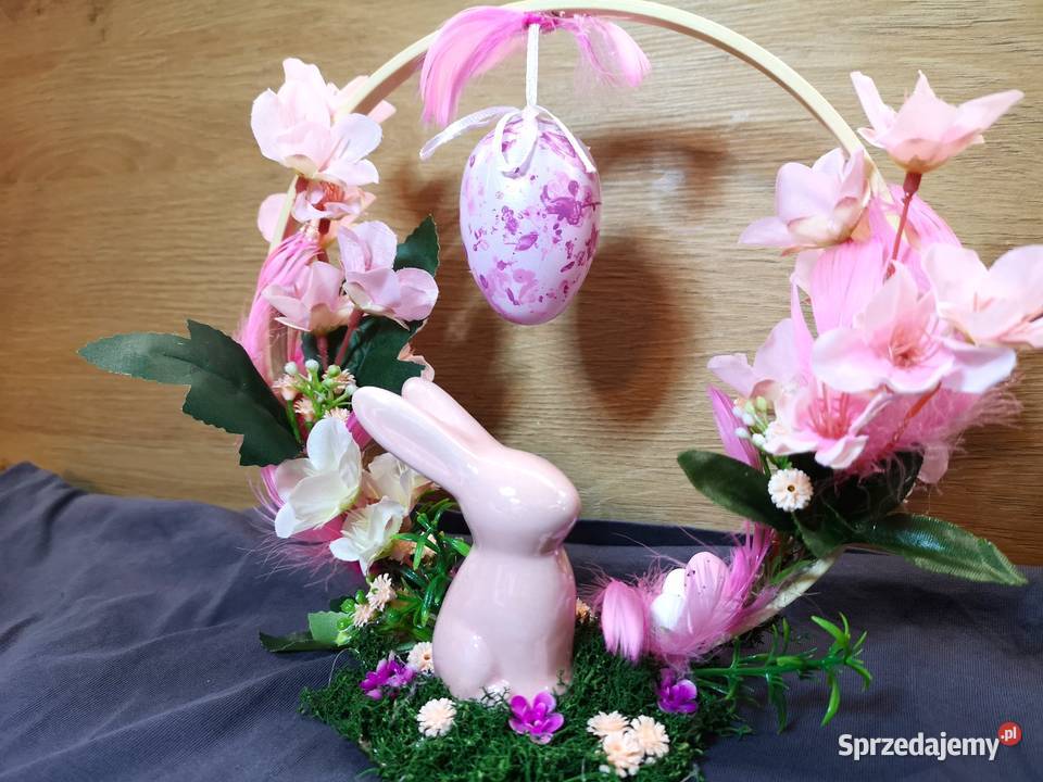 Stroik Wielkanocny na kole Kielce