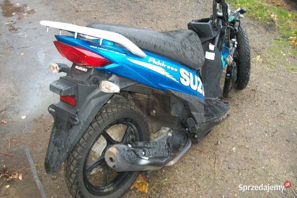 suzuki address 110silnik kanapa kolo tlumik dolnośląskie
