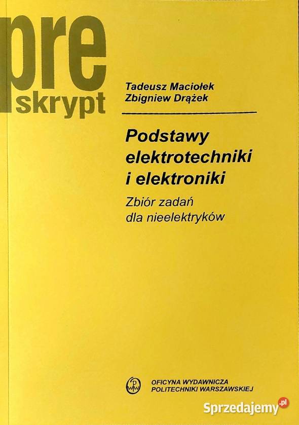 Podstawy elektrotechniki i elektroniki Zbiór Świdnica