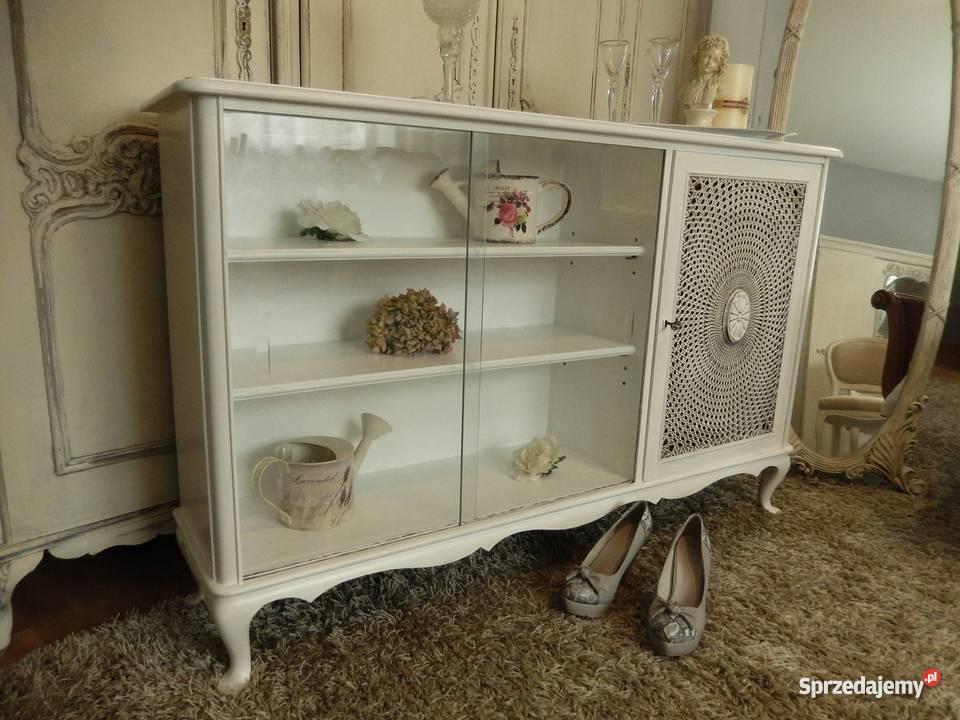 komoda francuska rtv shabby chicrafia ludwik Lubin