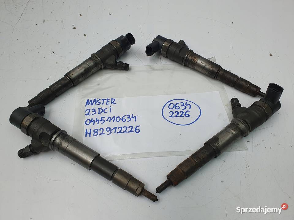 WTRYSKIWACZ Renault Master III 23 DCI 0445110634 Chełm